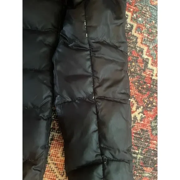 Lole Black Down Filled Puffer Elena Jacket, Sz Small - Picture 3 of 8